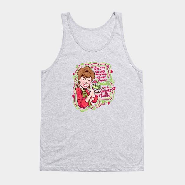 margarita blanche Tank Top by BeefcakeBoss